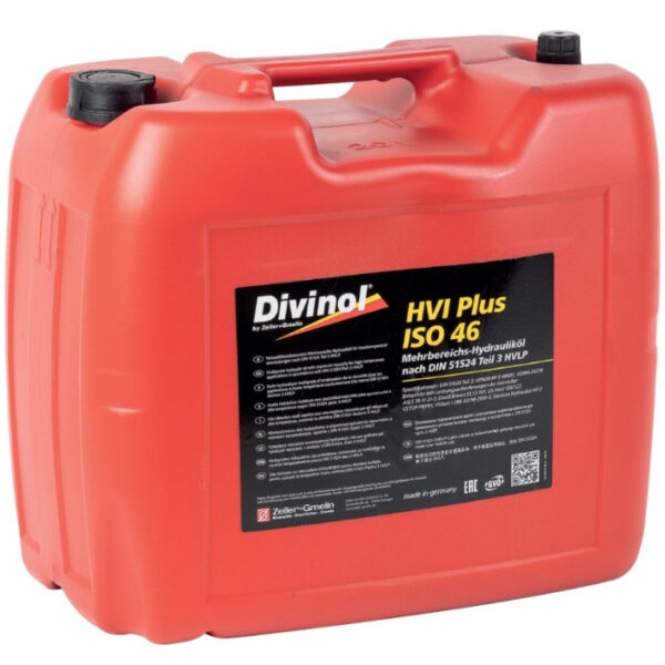 Divinol HVI PLUS ISO 46 Hidrauliskā eļļa 20 litri