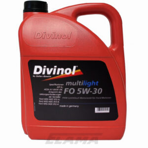 Divinol multi light FO 5W-30 5 liter bottle