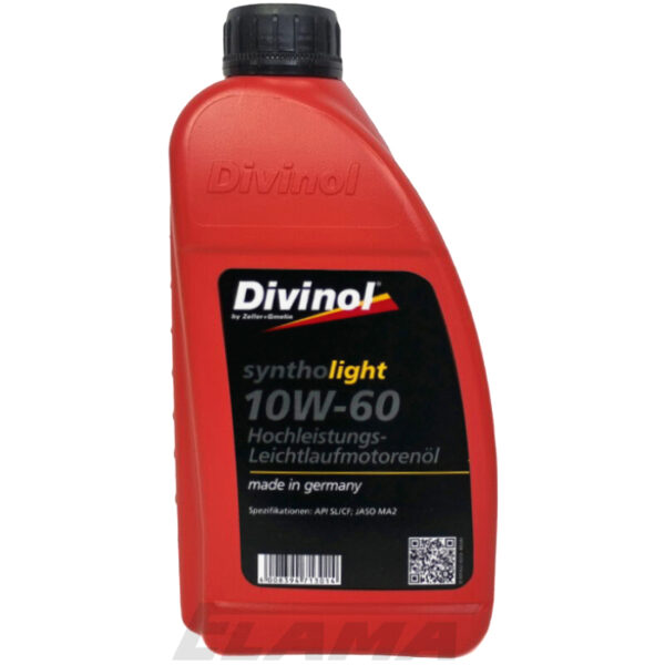 Divinol Syntholight 10W-60 1 liter bottle