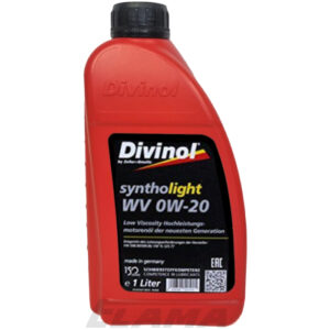 Divinol syntholight WV 0W-20 1 liter bottle